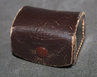 Vintage Leica Leather Case For Viewfinder