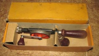 Vintage Stanley No.  805 Hand Drill 1/4 Inch Chuck Made In England