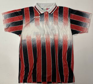 Vintage 90s Diadora Soccer Shirt Men 