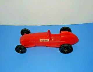 Vintage Processed Plastic Co.  Indy Style 500 Special 8 " Racecar