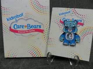 Kidrobot Care Bears Bedtime Bear Enamel Pin Blind Box 1/20 Metal