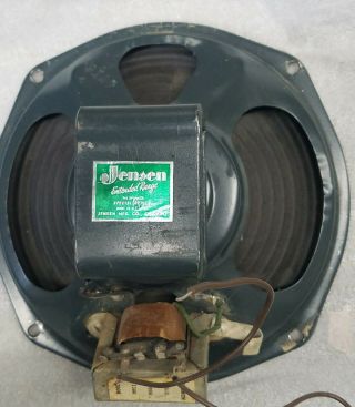 Vintage Jensen Extended Range Loudspeaker 8 " Mid Range Speaker P8 Sh C4716 St126
