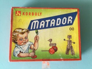Vintage Korbuly Matador 00 Building Set - Austria