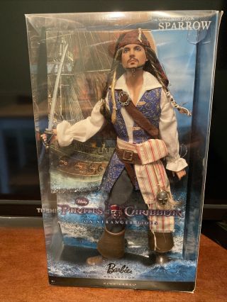 Barbie Doll Pirates Of The Caribbean On Stranger Tides Captain Jack Sparrow