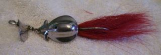 Vintage Al Foss Mouse 15 Lure 6/14/21fle 1.  5 " Red Tail