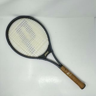 Vintage Prince Graphite Comp Series 110 Tennis Racket 4 3/8 " Grip 1980 