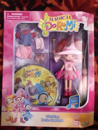 Rare Magical Doremi Wichling Dorie Goodwyn Doll And Dvd Video