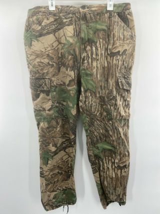 Duxbak Realtree Mens Pants Xl Camouflage Camo Hunting Vintage