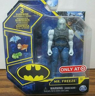 2021 Dc Batman Mr.  Freeze 4 " Figure Target Exclusive