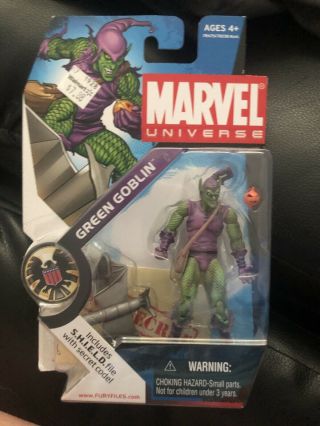 Marvel Universe Green Goblin 3.  75 " Figure 015 Spiderman