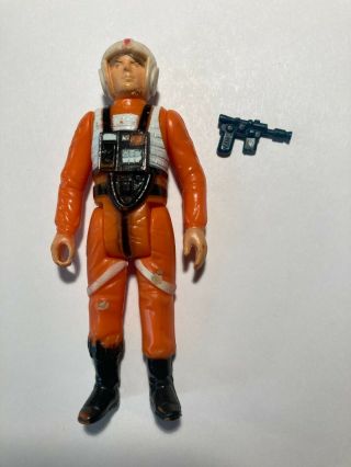 Vintage 1978 Hong Kong Star Wars Luke Skywalker X Wing Pilot Action Figure