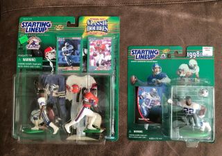 1998 Starting Lineup Emmitt Smith Classic Doubles,  Pro,  College,  Base Figure