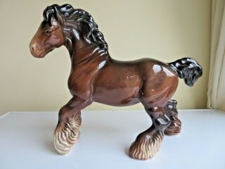 Vintage Beswick Shire Horse Figurine