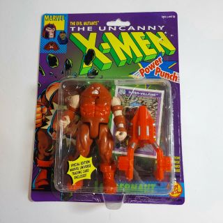 Vintage 1991 Marvel Uncanny X - Men Moc 5 " Juggernaut Action Figure Toybiz