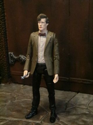 11th Doctor Who Eleventh Dr Matt Smith Action Figure Bbc Toy W/sonic Screwdriver
