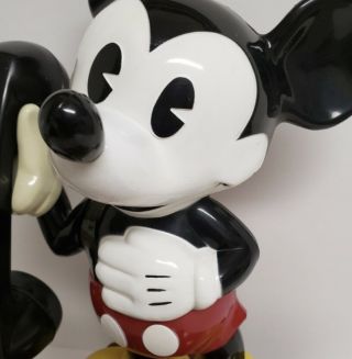 Walt Disney Mickey Mouse Touch Tone phone Telephone Vintage 1970 ' s 3