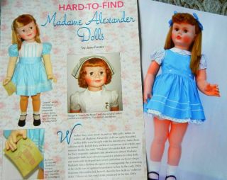 7p History Article - Rare Hard To Find Madame Alexander Dolls - Joanie Janie Mim