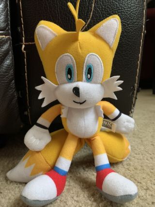 Tails Sonic The Hedgehog Plush Stuffed Doll Toy Licensed Sega