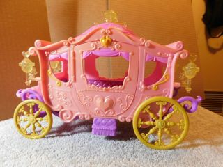 Toy Mattel Disney Princess Pink Royal Horse Carriage 2011