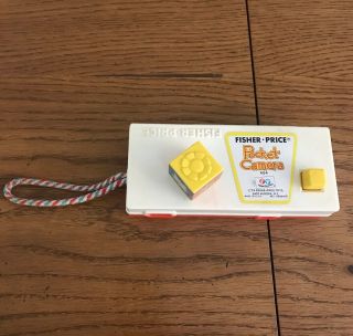 Vintage 1974 Fisher Price Pocket Camera 464 A Trip To The Zoo Slides 1970s Toy