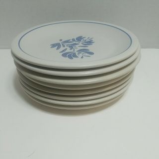 Pfaltzgraff Yorktowne Dinner Plates Set of 8 Made in USA 10 1/4 