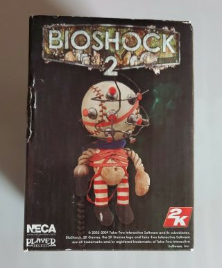 Very Rare Bioshock 2 Big Daddy Plush Doll W/box.