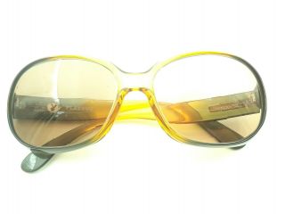 Vintage Playboy Optyl 1024 - 50 Oversuzed Round Honey Sunglasses Frames Only