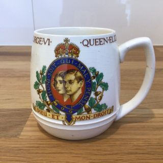 Vintage 1937.  Mintons Souvenir Cup Of The Coronation Of King George Vi.  Eng 452