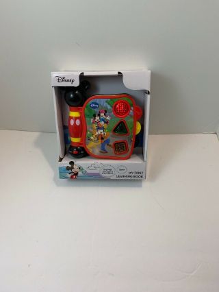 Disney Mickey Mouse Clubhouse My First Learning Book English Spanish Light Sound