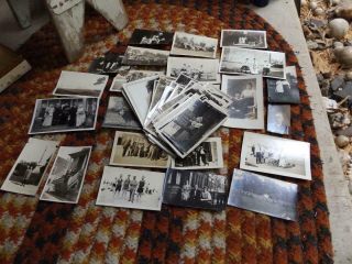95 Vintage & Antique Early 1900s Family Photos Same Estate Cars People Log Cabin