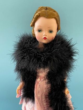Vintage Doll Clothes:feather Boa Stole Madame Alexander Cissy Toni Miss Revlon