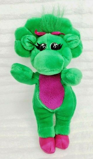 Baby Bop The Lyons Group 1993 Barney Show Plush Stuffed Animal 10 " Green Girl