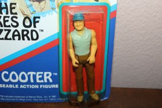THE DUKES OF HAZZARD VINTAGE MEGO 1981 COOTER UNPUNCHED MOC 2