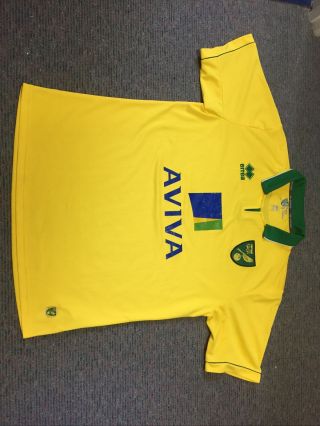 Vintage Norwich Jersey Xl Football Canaries