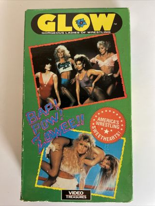 Vintage Glow Gorgeous Ladies Wrestling Vhs Video Tape Wwe Wwf Wcw Netflix 80 