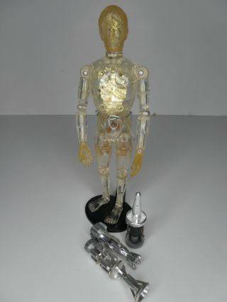 Vintage Denys Fisher Henshin Cyborg Figure With Weapons