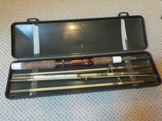 Vintage Berkley Travel Pack Buccaneer Fishing Rod With Case - 568 - 7 Foot Rod