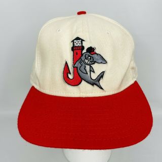 Vintage Jupiter Hammerheads Era Snapback Hat Cap Minor League Baseball