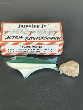 Antique Jumping Jo Vintage Fishing Lure In Correct Box. ,  Electronic Units