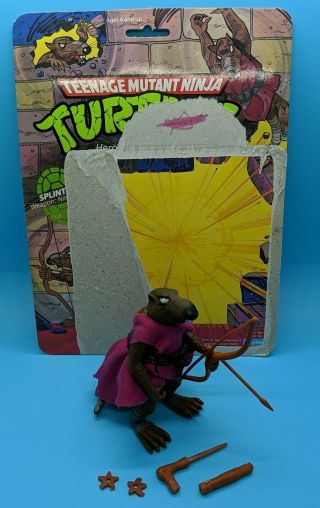 Splinter,  Master Splinter,  Tmnt,  Complete,  1988,  Teenage Mutant Ninja Turtles