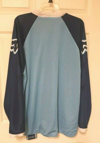 Fox Racing Reversible Mesh Dirt Bike Motorcross Jersey Shirt Vintage Size L/XL 2