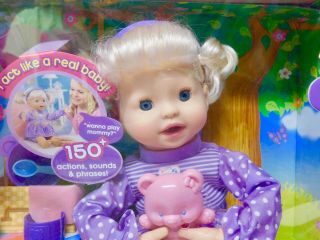 Fisher Price Little Mommy My Very Real Baby 150 Actions Sounds,  Phrases 2