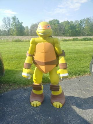 Michelangelo Teenage Mutant Ninja Turtle Tmnt Life Size Toy Statue 4 Ft