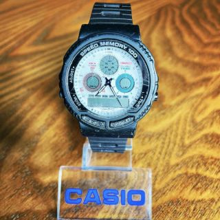 Rare Vintage 1989 Casio Aw - 20 Speed Memory 100 Watch,  Made In Japan,  Module 384