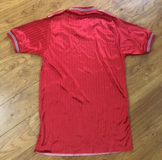 Vintage 1984/88 Umbro England Away Soccer Football Shirt Jersey 34/36 2