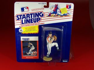 1988 Kenner Starting Lineup Slu Nolan Ryan Houston Astros Crisp Package W/holder