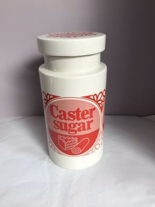 Vintage Lord Nelson Pottery Caster Sugar Storage Jar