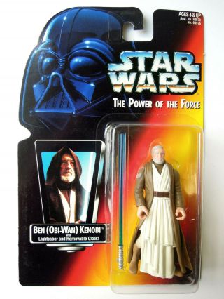 Star Wars Power Of The Force / Ben (obi - Wan) Kenobi Action Figure / Kenner 1995