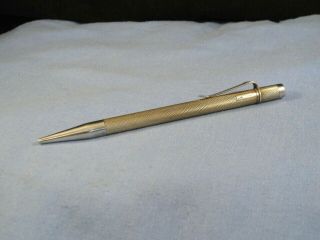 Pristine Vintage Sterling Silver Propelling Mechanical Pencil