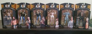 Aew Unrivaled Series 3 Complete 6 Figure Set Ready To Ship